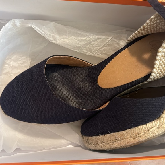 Castañer Carina Wedge Espadrille Sandals - Picture 9 of 12